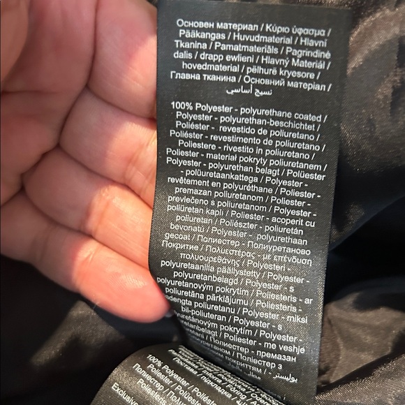 NWT Noisy may Black Leather Jacket SIZE 18 - Picture 8 of 14